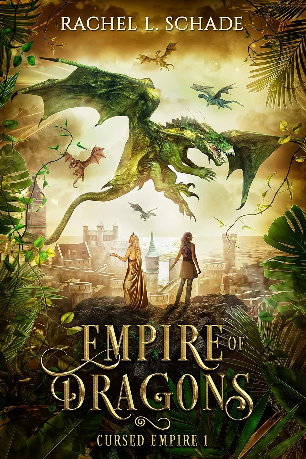Cursed Empire series by Rachel L. Schade, lead book cover